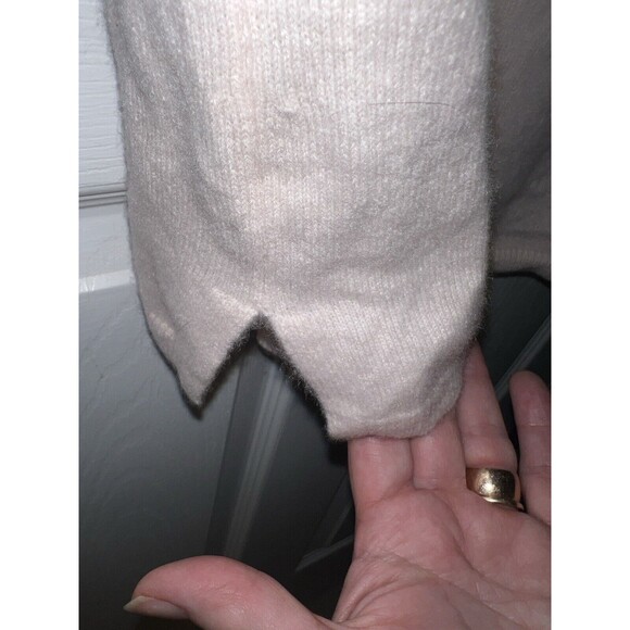 Talbots Sweater Womens XL Pure Cashmere Pink Roll Mock Neck Tunic  Quiet Luxury - Picture 6 of 8